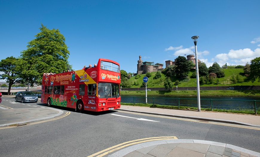 Image 1: Ticket to 24 Hour Hop on Hop Off - Inverness All Routes