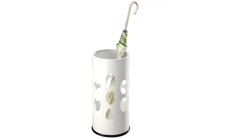 Portaombrelli in metallo Drop con vaschetta