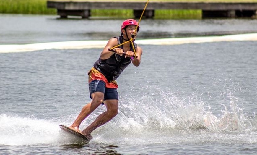 Wakeboard Rental and Pass - Hangar 9 Wake Park | Groupon