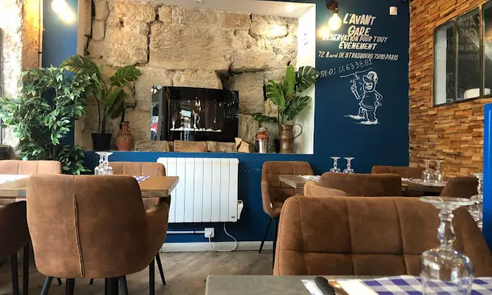 Parenthèse gustative au restaurant L'Avant Gare