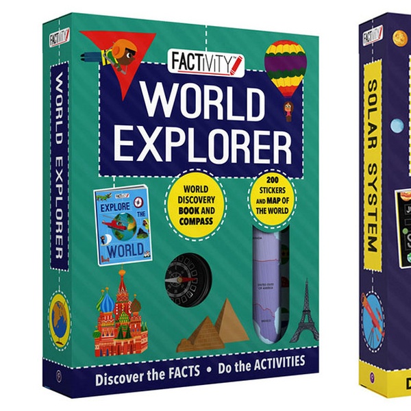 World Explorer Solar System Factivity Kits 2 Pack