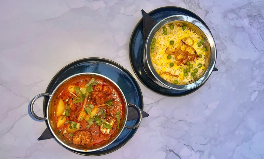 Image 3: 3-Gänge-Menü (Vorspeise + Hauptgericht nach Wahl + indisches Dessert)