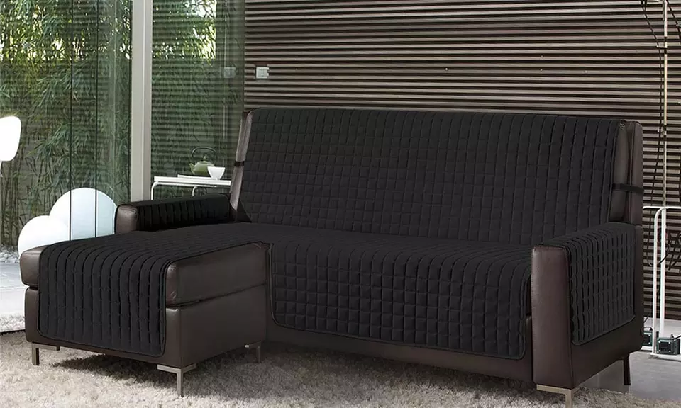 Housse de canapé réversible et anti-tache