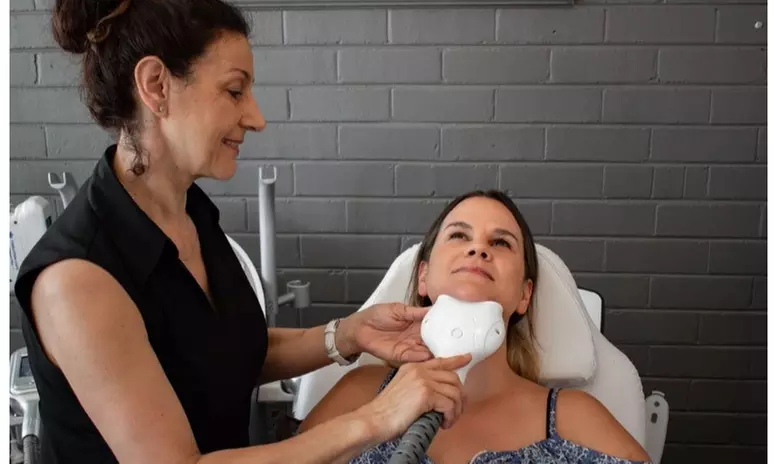 Chin Fat Freezing or HIFU Session