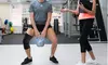 2 Pack Nylon Compression Knee Brace for Running Workout