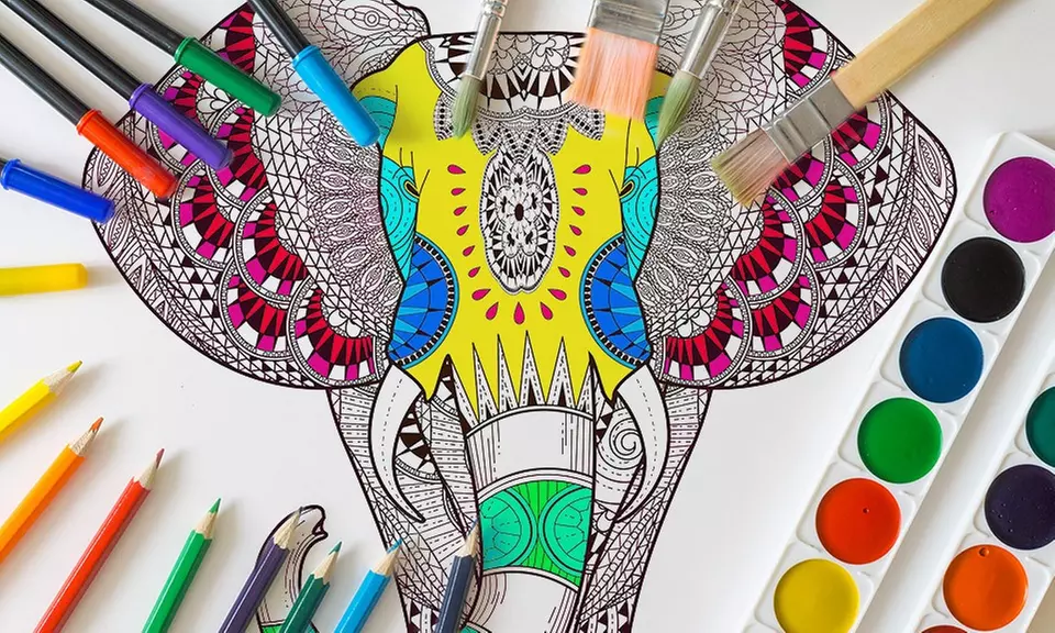 Colorable Canvas from CanvasOnSale (Up to 89% Off). Six Options Available. - Primary Image