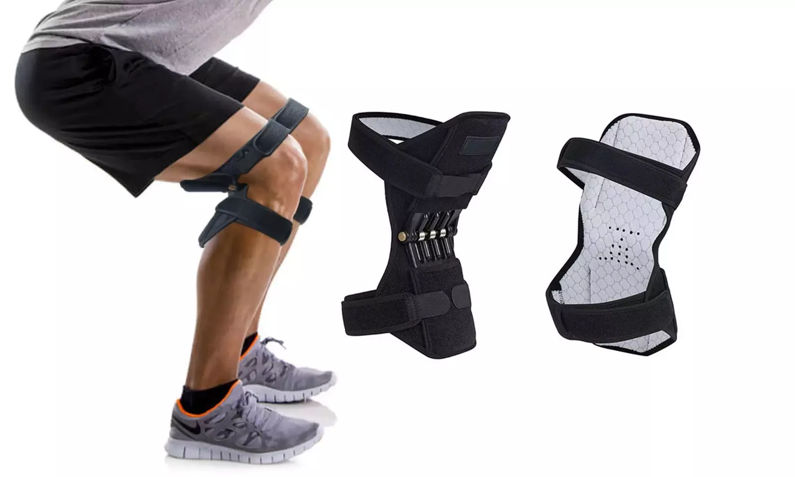 1 o 2 paia di supporti per articolazione del ginocchio con molla a gravità Flexicomfort - Primary Image