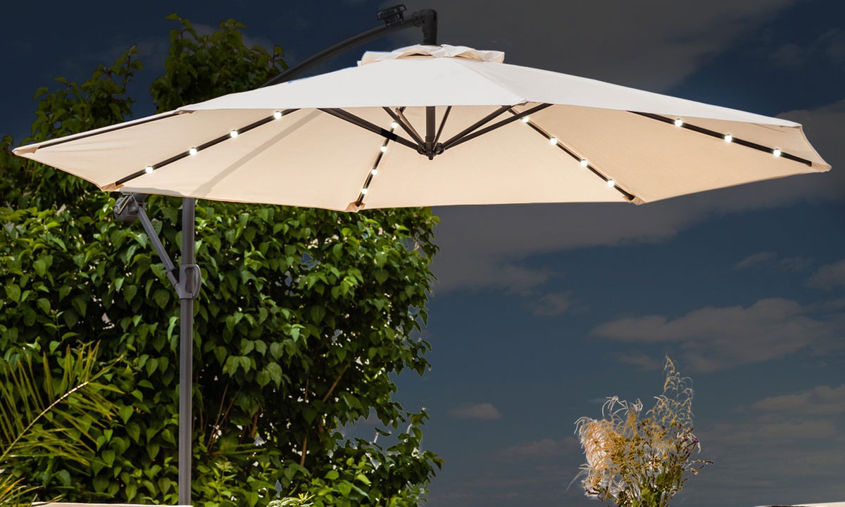 Parasol met ledverlichting