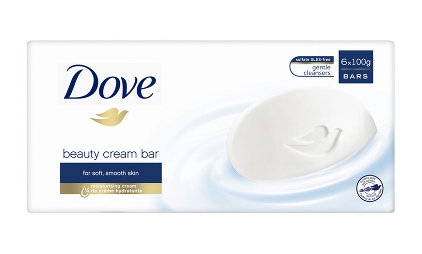 Image 2: 6 or 12 Dove Original Beauty Cream Bars 100g