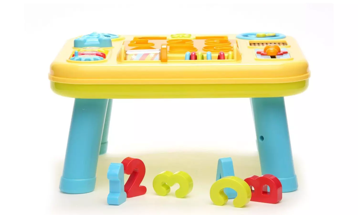 Table d'activités éducatives 10 en 1 avec poignée de transport - Second Medium