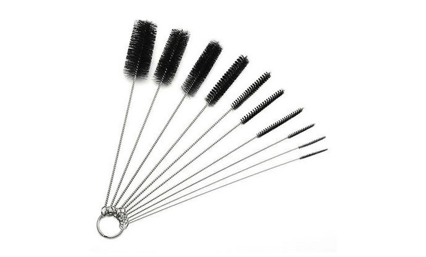 Image 1: 10-Piece Cleaning Bristles Set