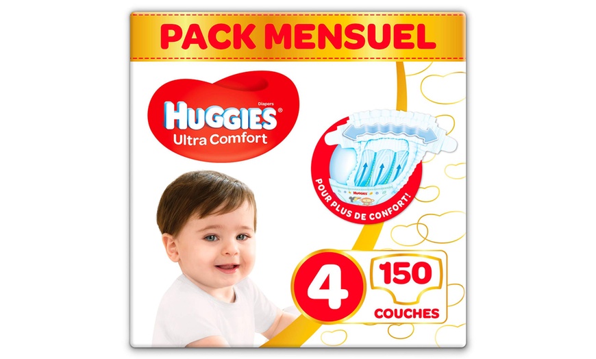 Image 4: Huggies Ultra Comfort Nappies