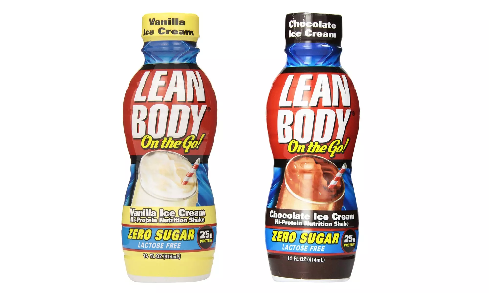 Labrada Nutrition Lean Body Chocolate and Vanilla Protein Shakes (8-Pack) - Primary Image