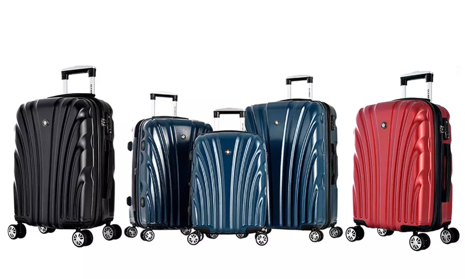 Olympia USA Vortex Expandable Hardside Luggage Set Made with Recycled Materials (3-Piece) - Primary Image