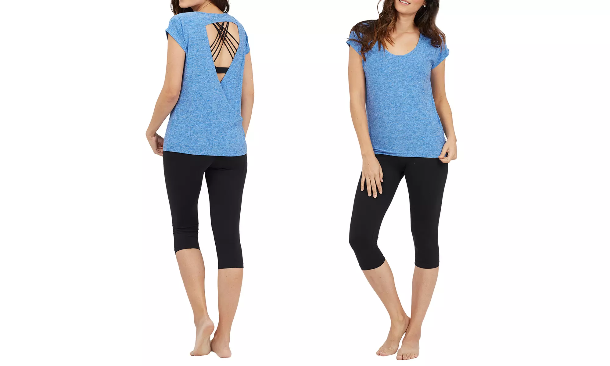 Marika Women's Drape Back Tee - Second Medium