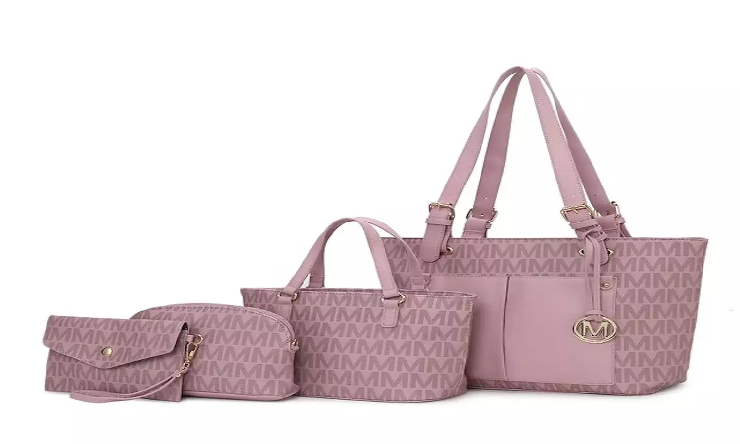 Havenly Vegan Leather Tote Set - Stylish & Functional