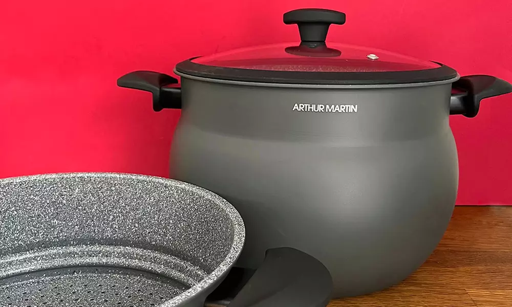 Couscoussier 10L d'Arthur Martin en aluminium