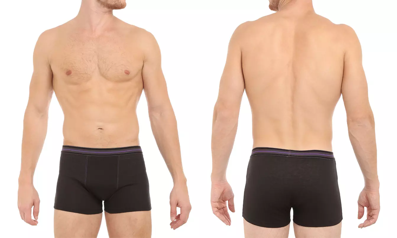 Pack de 12 boxers pour homme de Marginal - Second Medium