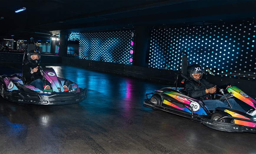 Image 2: Dive into Thrill at Australia's Longest Indoor Electric Go-Kart Track!