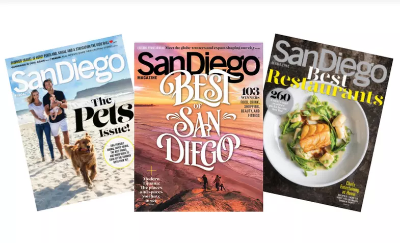 One-, Two-, or Three-Year Print Subscription to San Diego Magazine (Up to 50% Off) - Primary Image