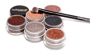 image for Bellapierre Cosmetics Eye Shadow and Brush Set (7-Piece)