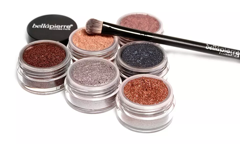 Bellapierre Cosmetics Eye Shadow and Brush Set (7-Piece) - Primary Image