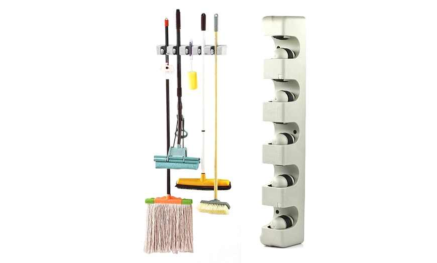 Image 3: Broom Holder Set