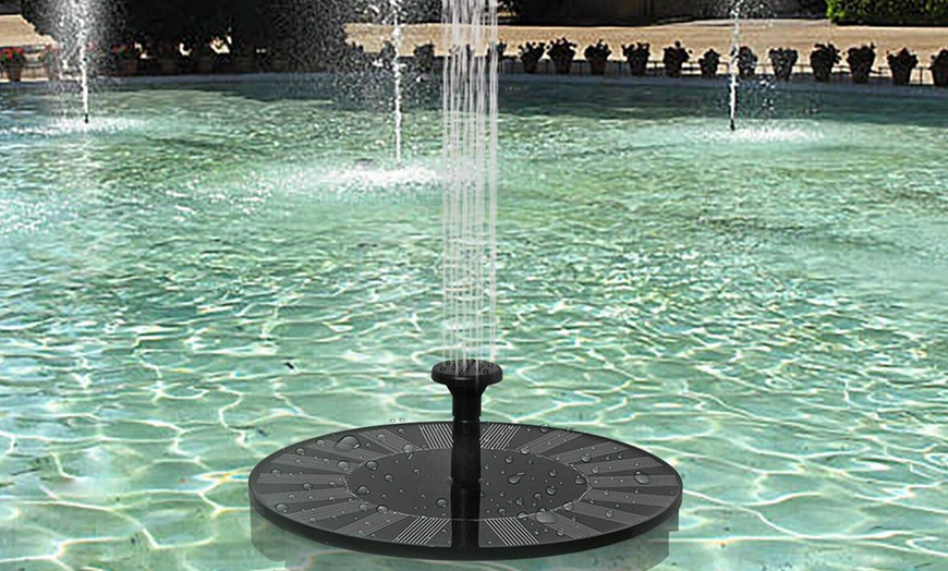 Image 2: Solar-Powered Fountain Pump