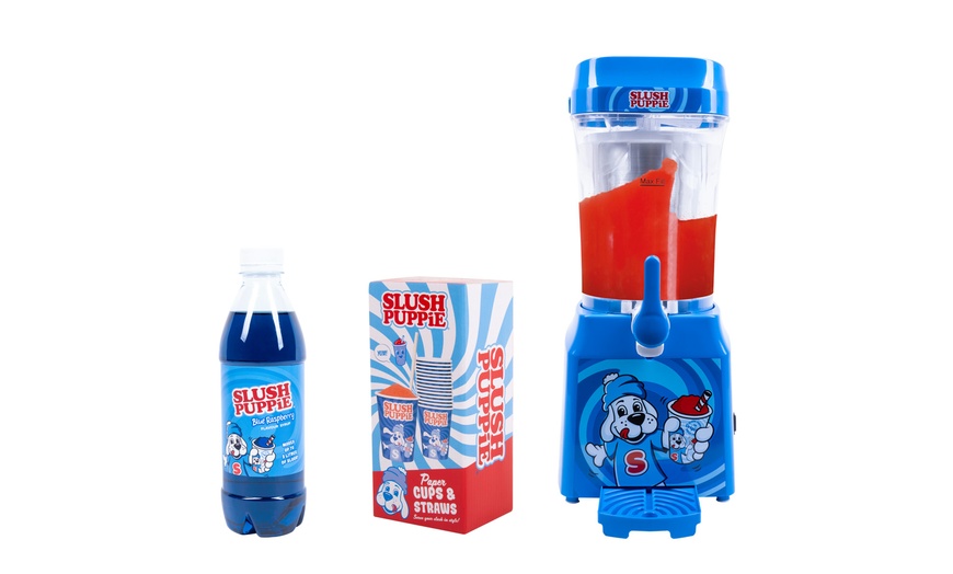 Image 7: Slush Puppie Machine with Cups and 500ml Syrups