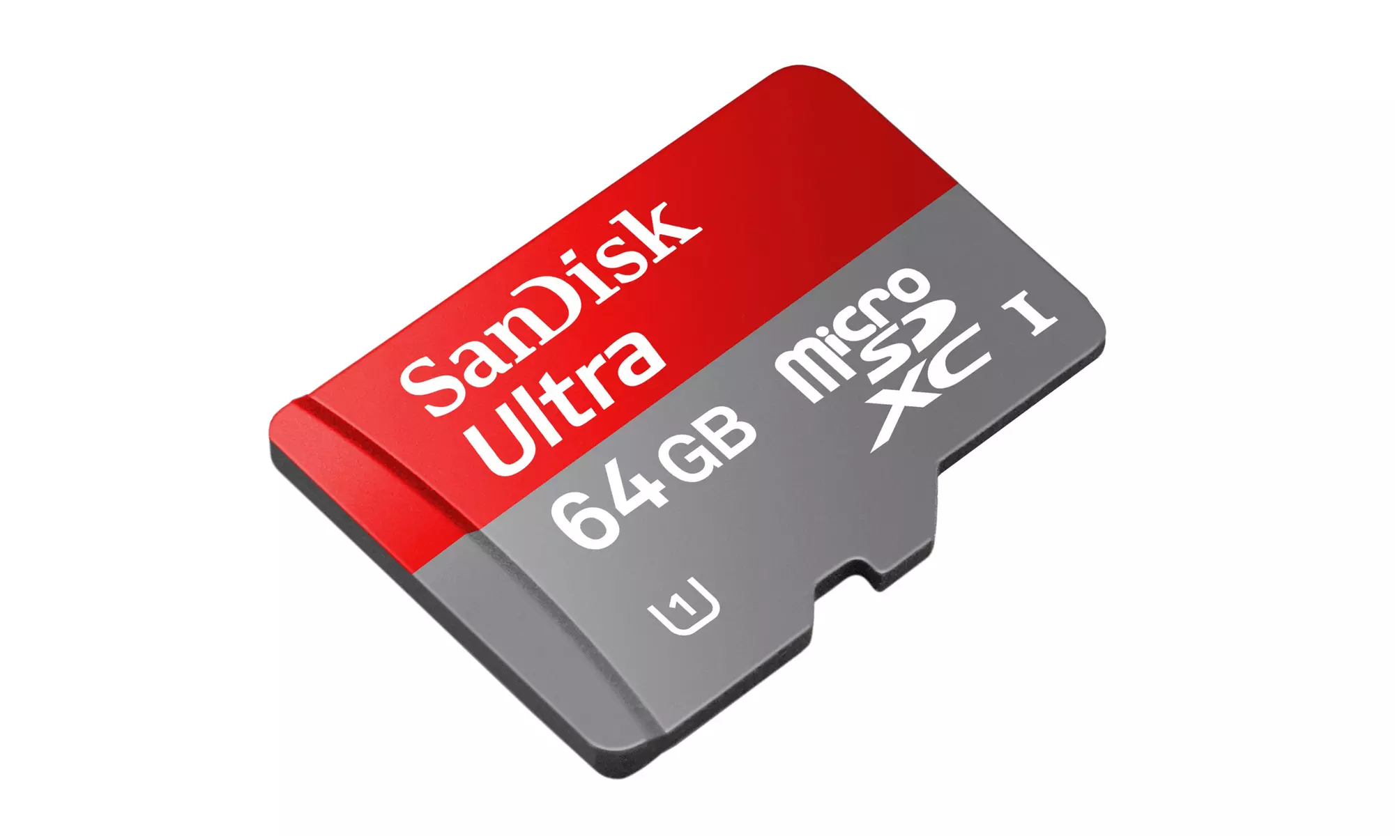 SanDisk Plus Ultra 64GB Micro SD Card XCSD Class 1 (1-, 2-, 4-, or 5-Pack) (Refurbished) - Primary Image
