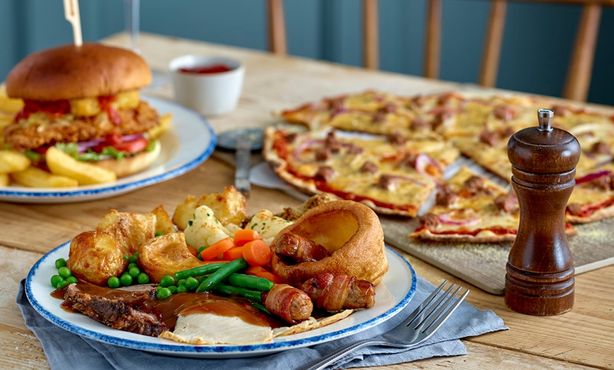 Image 2: FINAL DAY: Carvery with Wine or Beer for Two