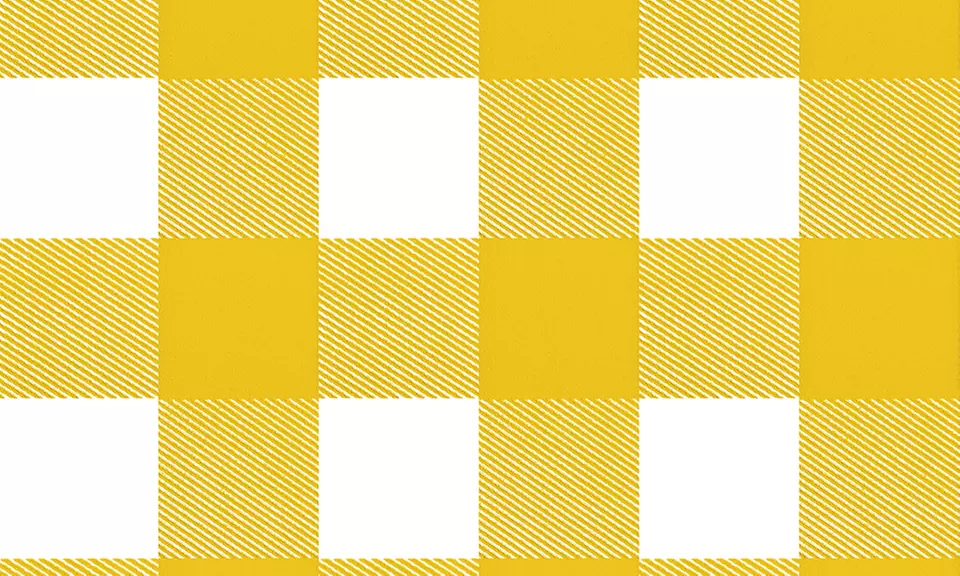 Tischdecke aus gewachstem PVC