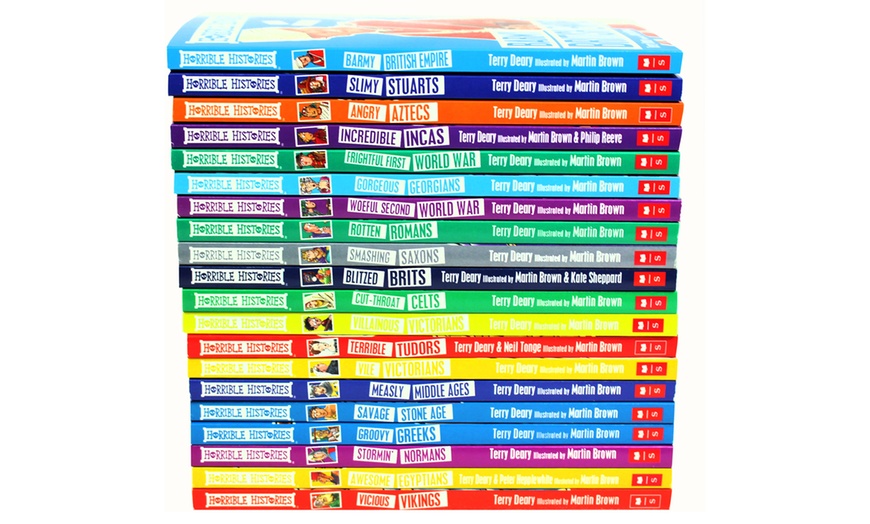 Image 3: Horrible Histories 20-Book Set