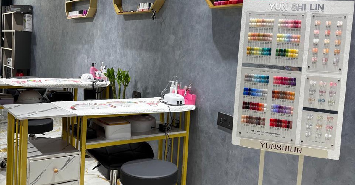 Acrylic Or Hard Gel Extensions With Classic Or Gelish Mani-Pedi Acrylic Or Hard Gel Extensions With Classic Or Gelish Mani-Pedi