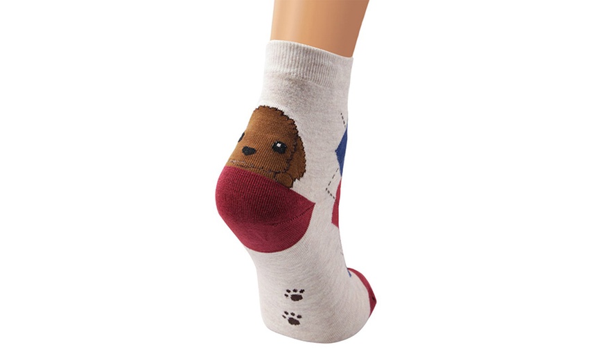 Image 3: Women's Dog Socks