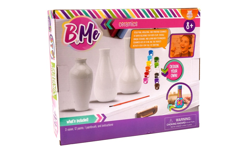 Image 2: Porcelain Vases Craft Kit