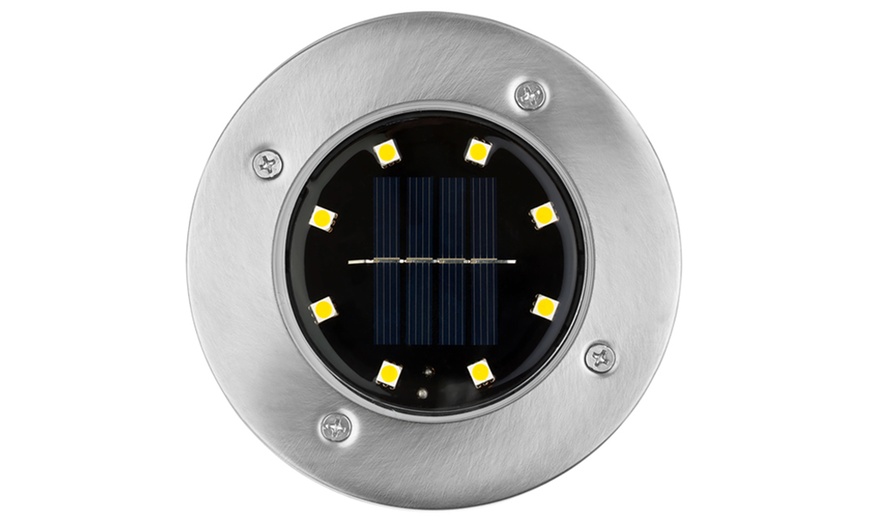 Image 6: Up to 16 Solar-Powered LED Ground Lights
