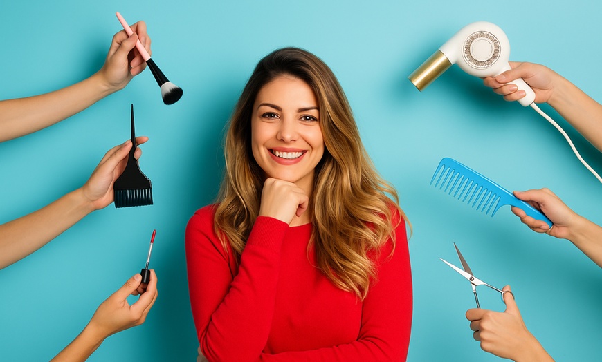Image 1: Pamper Yourself: Choice of 2, 4, or 8 Beauty Services for Total Glow