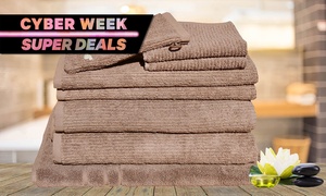 8-Piece Egyptian Cotton Towel Set