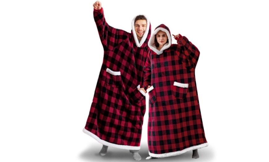 groupon oversized blanket hoodie