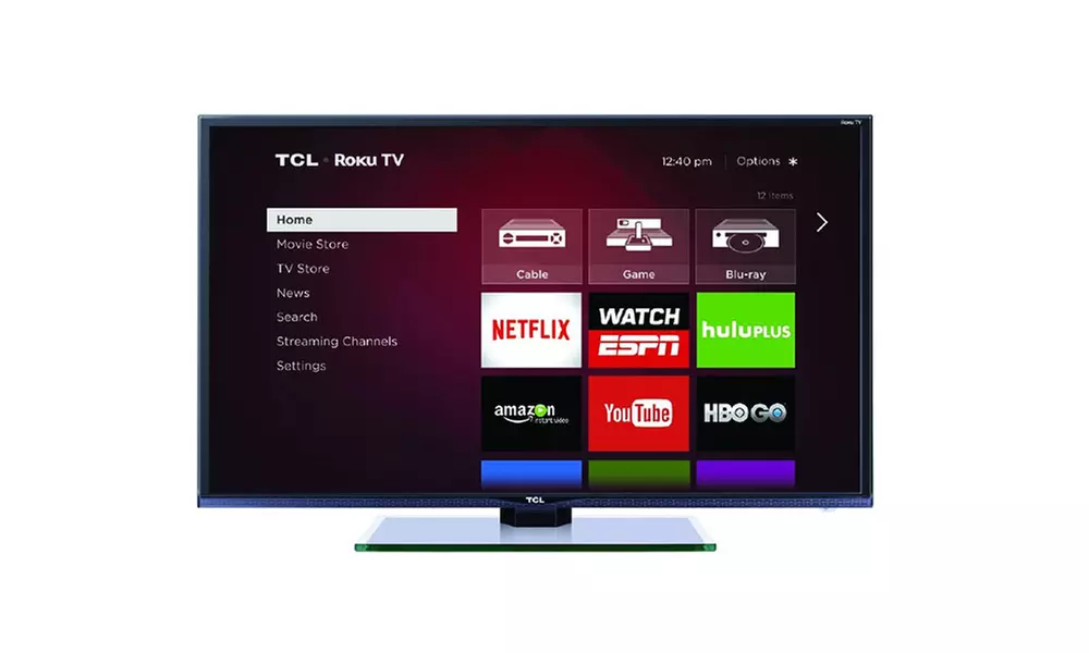 TCL 32", 40", or 48" LED Roku Smart HDTV (Refurbished) - Second Medium