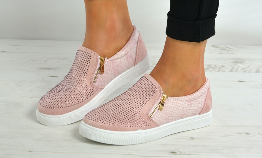 Image 5: Women's Slip-On Trainers