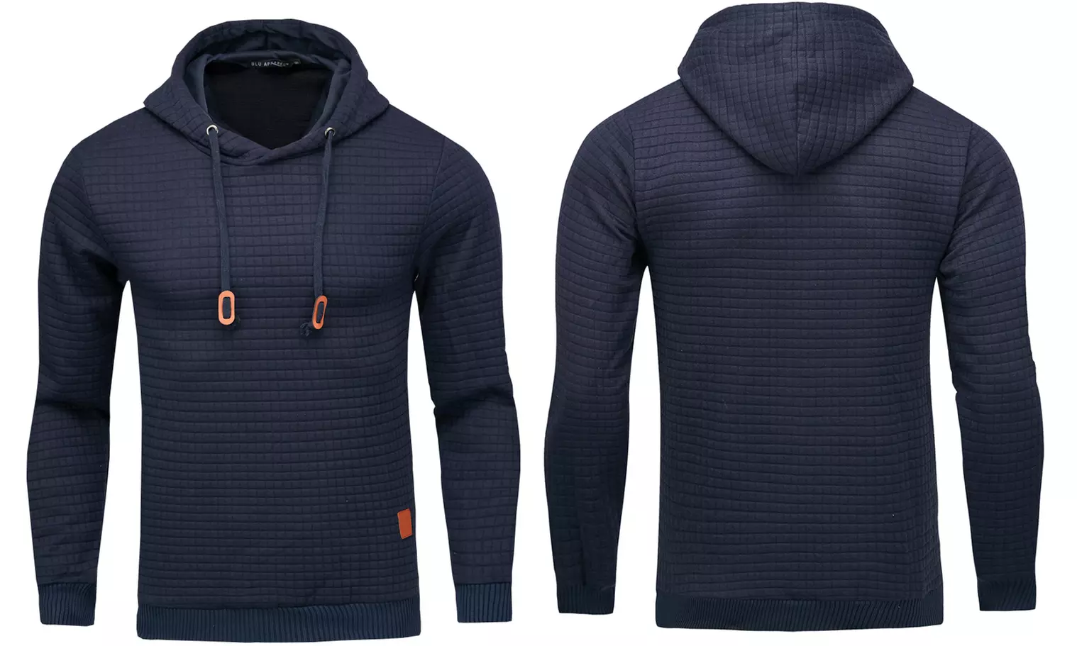 Blu Apparel Nathan Textured Hoodie