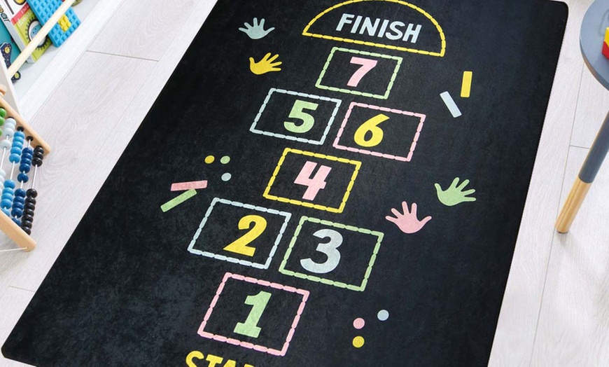 Image 22: Kids' Rug with Hopscotch Print