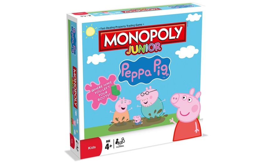 Image 2: Winning Moves Monopoly Peppa Pig