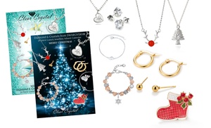 24 Piece Jewellery Advent Calendar made with Crystals from Swarovski® 