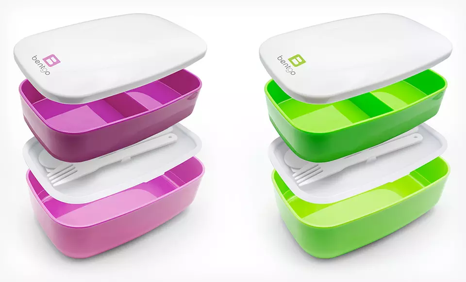 $22.99 for Two Bentgo All-in-One Stackable Lunchboxes ($39.98 List Price). Free Shipping & Returns. - Second Medium