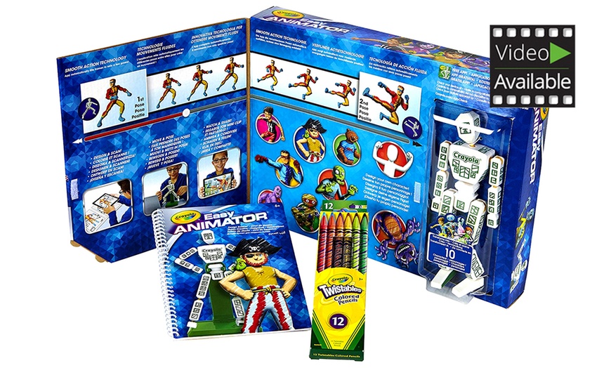 Image 1: Crayola Easy Animator Set