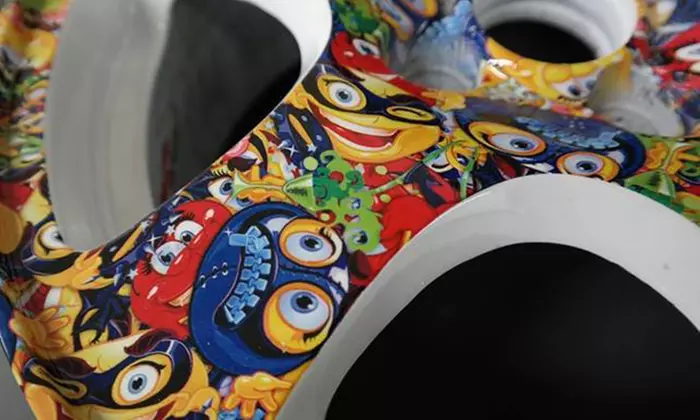 Zdobienie felg, elementów skutera