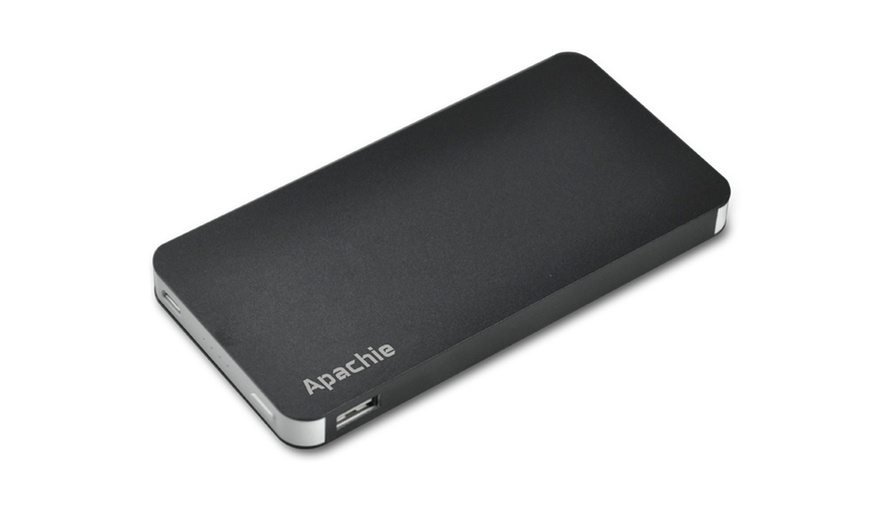 Image 4: Apachie 5200mAh Portable Dual Aluminium Power Bank